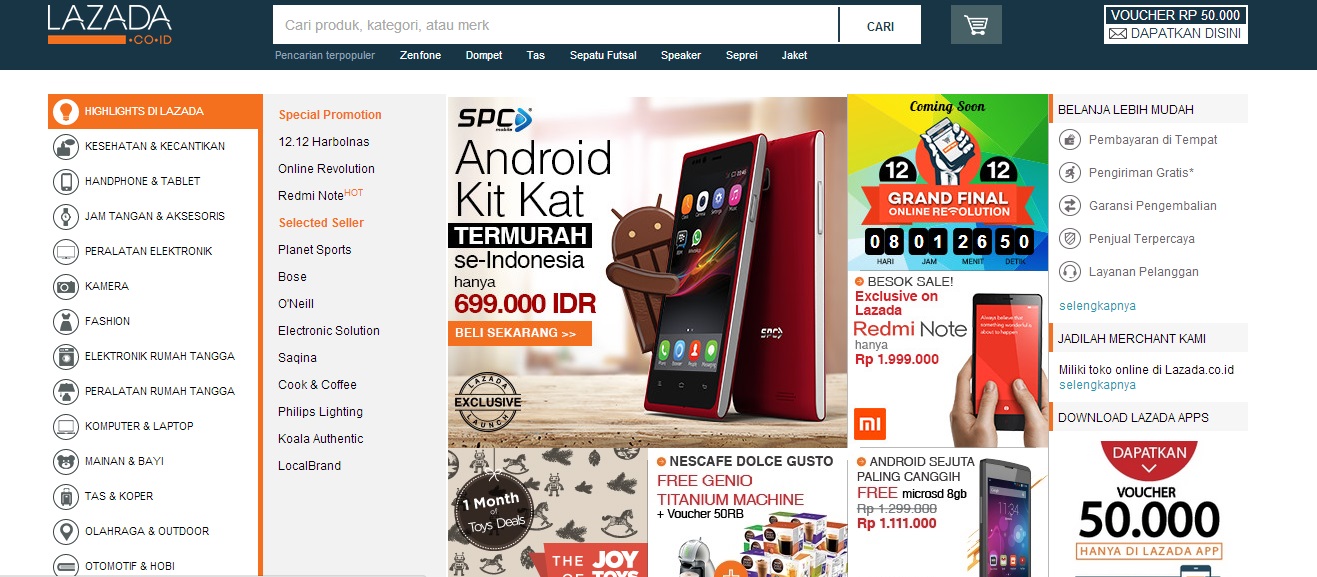 Situs belanja online indonesia terpercaya 