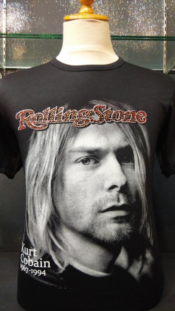 kaos istrendy terbaru rolling stone kurt cobain