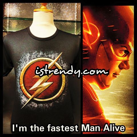 baju distro the flash