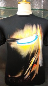 iron man kaos sablon